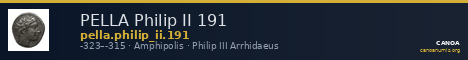 PELLA Philip II 191 — CANOA