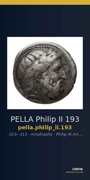 PELLA Philip II 193 — CANOA
