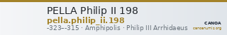 PELLA Philip II 198 — CANOA