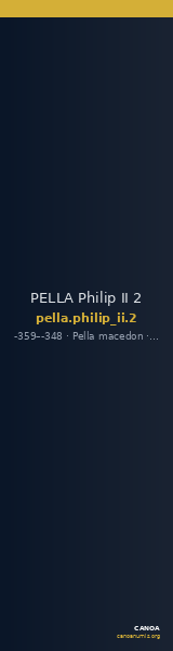 PELLA Philip II 2 — CANOA