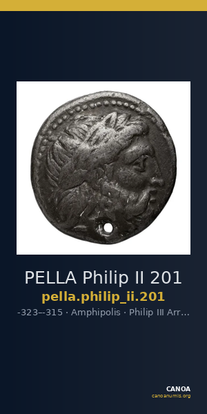 PELLA Philip II 201 — CANOA
