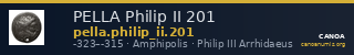 PELLA Philip II 201 — CANOA