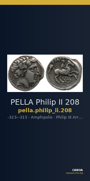 PELLA Philip II 208 — CANOA