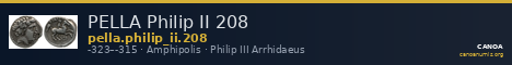 PELLA Philip II 208 — CANOA