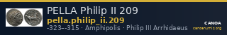 PELLA Philip II 209 — CANOA