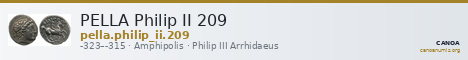 PELLA Philip II 209 — CANOA