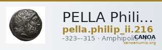 PELLA Philip II 216 — CANOA