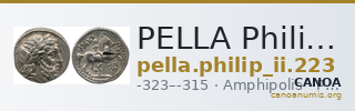 PELLA Philip II 223 — CANOA