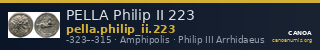 PELLA Philip II 223 — CANOA