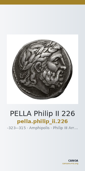 PELLA Philip II 226 — CANOA