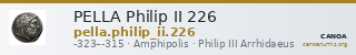 PELLA Philip II 226 — CANOA