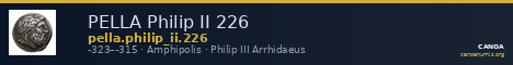 PELLA Philip II 226 — CANOA