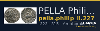PELLA Philip II 227 — CANOA
