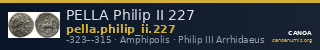 PELLA Philip II 227 — CANOA