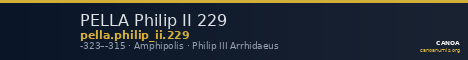 PELLA Philip II 229 — CANOA