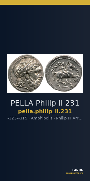 PELLA Philip II 231 — CANOA