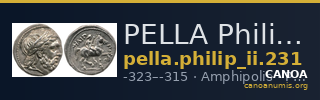 PELLA Philip II 231 — CANOA