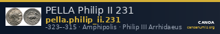 PELLA Philip II 231 — CANOA