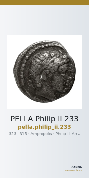 PELLA Philip II 233 — CANOA