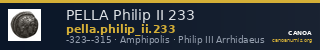 PELLA Philip II 233 — CANOA