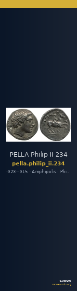 PELLA Philip II 234 — CANOA