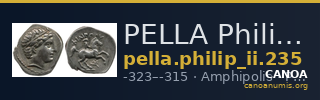 PELLA Philip II 235 — CANOA