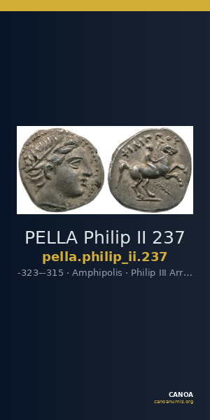 PELLA Philip II 237 — CANOA