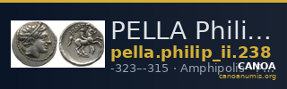 PELLA Philip II 238 — CANOA