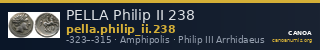 PELLA Philip II 238 — CANOA