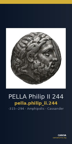 PELLA Philip II 244 — CANOA