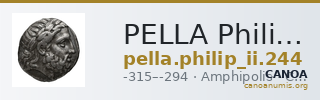 PELLA Philip II 244 — CANOA