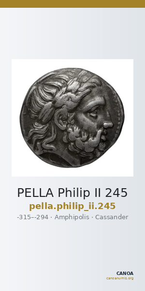 PELLA Philip II 245 — CANOA