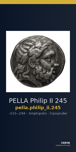 PELLA Philip II 245 — CANOA
