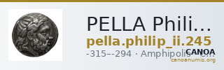 PELLA Philip II 245 — CANOA