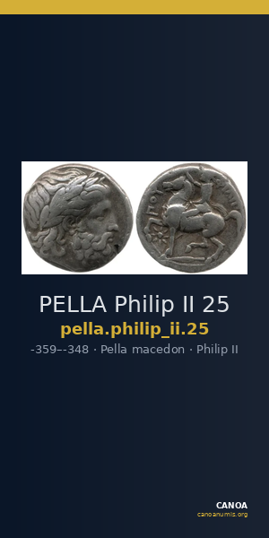 PELLA Philip II 25 — CANOA
