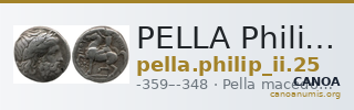 PELLA Philip II 25 — CANOA