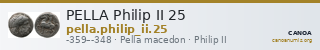 PELLA Philip II 25 — CANOA