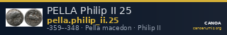 PELLA Philip II 25 — CANOA