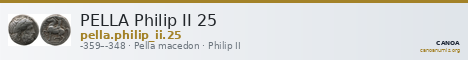 PELLA Philip II 25 — CANOA