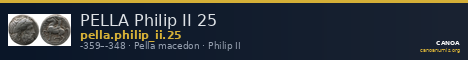 PELLA Philip II 25 — CANOA