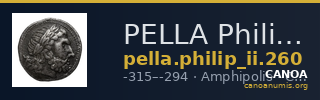 PELLA Philip II 260 — CANOA