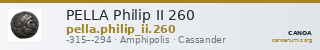 PELLA Philip II 260 — CANOA