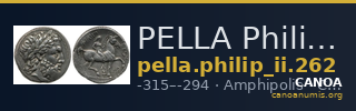 PELLA Philip II 262 — CANOA