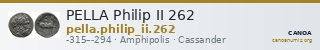 PELLA Philip II 262 — CANOA