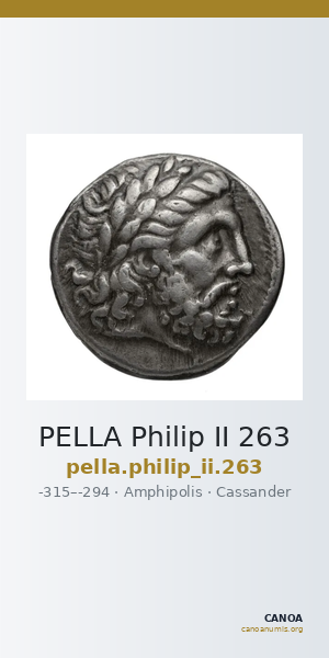 PELLA Philip II 263 — CANOA