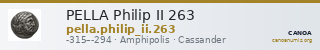 PELLA Philip II 263 — CANOA