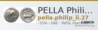 PELLA Philip II 27 — CANOA