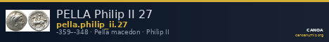 PELLA Philip II 27 — CANOA
