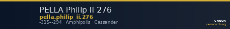 PELLA Philip II 276 — CANOA