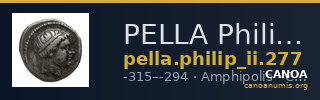PELLA Philip II 277 — CANOA